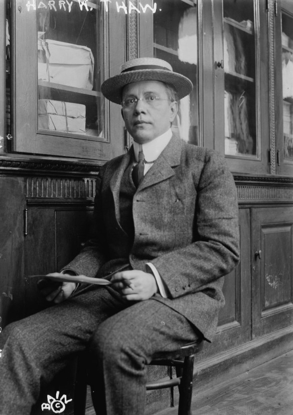 Harry K. Thaw (Btwn 1910-1915) Courtesy of the Library of Congress